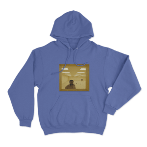 Backrooms Clark Unisex Hoodie Blue