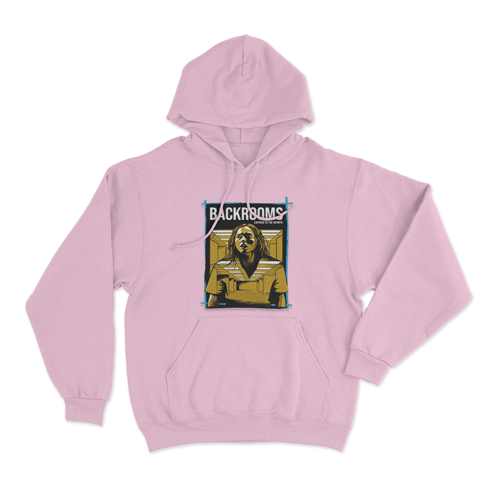 Backrooms Exposed To The Infinite Unisex Hoodie Pink Backrooms Exposed To The Infinite Unisex Hoodie Pink
