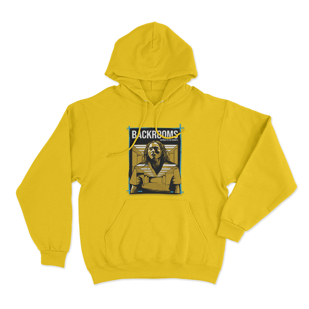 Backrooms Exposed To The Infinite Unisex Hoodie Yellow Backrooms Exposed To The Infinite Unisex Hoodie Yellow