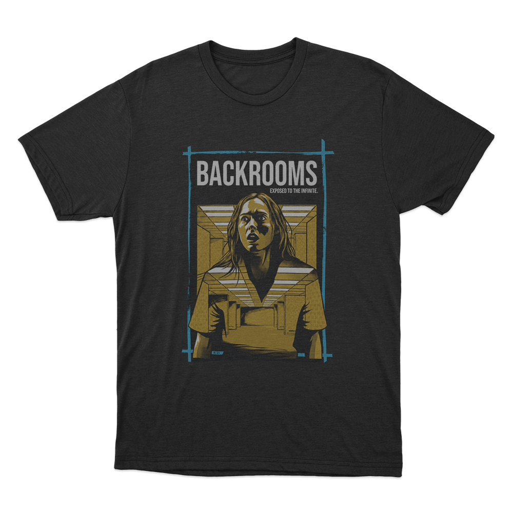 Backrooms Exposed To The Infinite Unisex T Shirt Black Backrooms Exposed To The Infinite Unisex T Shirt Black