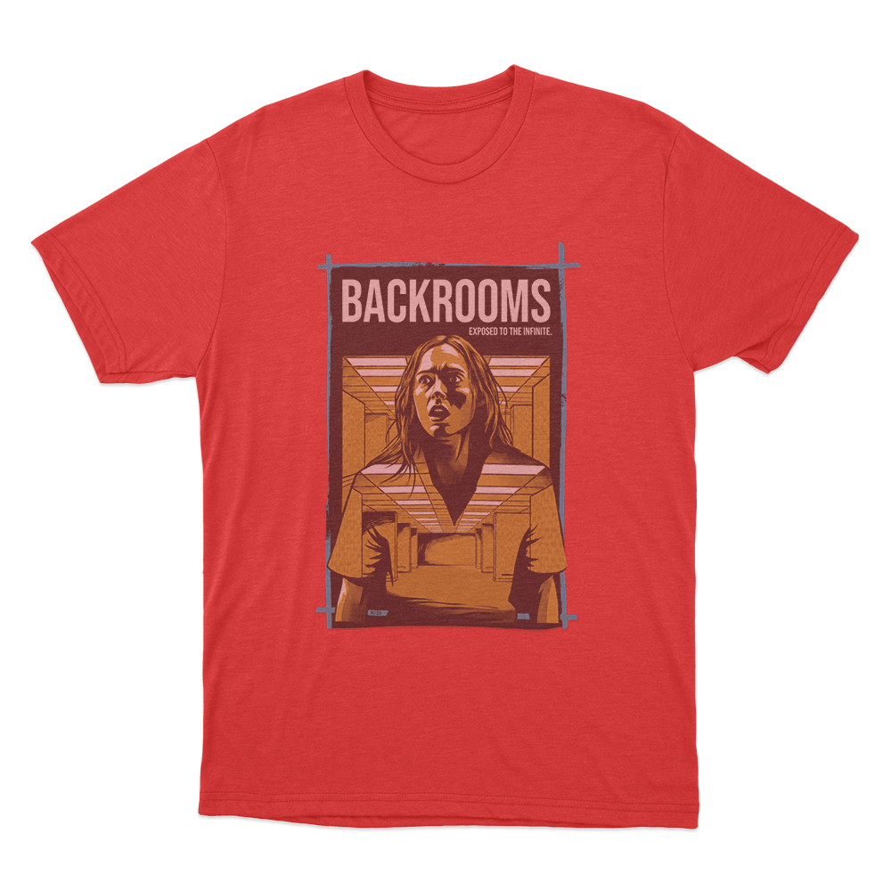 Backrooms Exposed To The Infinite Unisex T Shirt Red Backrooms Exposed To The Infinite Unisex T Shirt Red