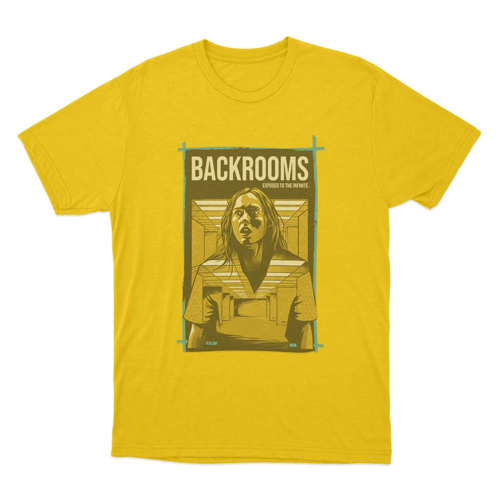 Backrooms Exposed To The Infinite Unisex T Shirt Yellow Backrooms Exposed To The Infinite Unisex T Shirt Yellow