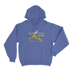 The Backrooms Graphic Unisex Hoodie Blue